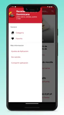 Dominican Recipes - Food App android App screenshot 0